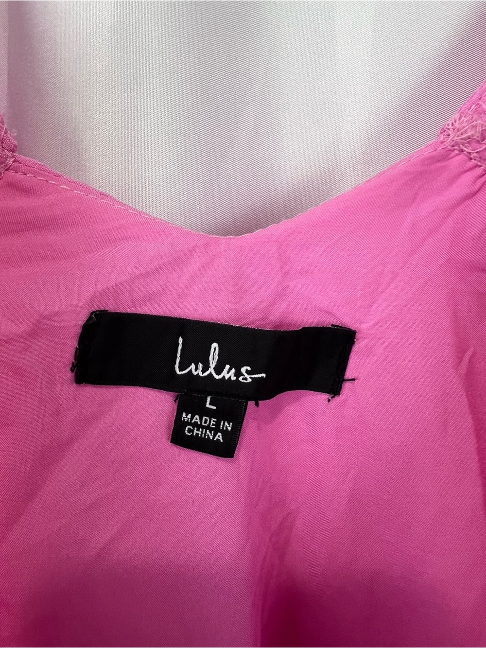 Lulu's Let the Sun Beam Pink Tie-Straps Tiered Midi Dress With Pockets - Picture 10 of 13